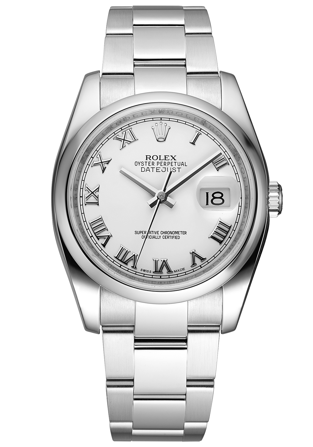 Rolex Часы Rolex Datejust 36 мм White Dial 116200 116200-V