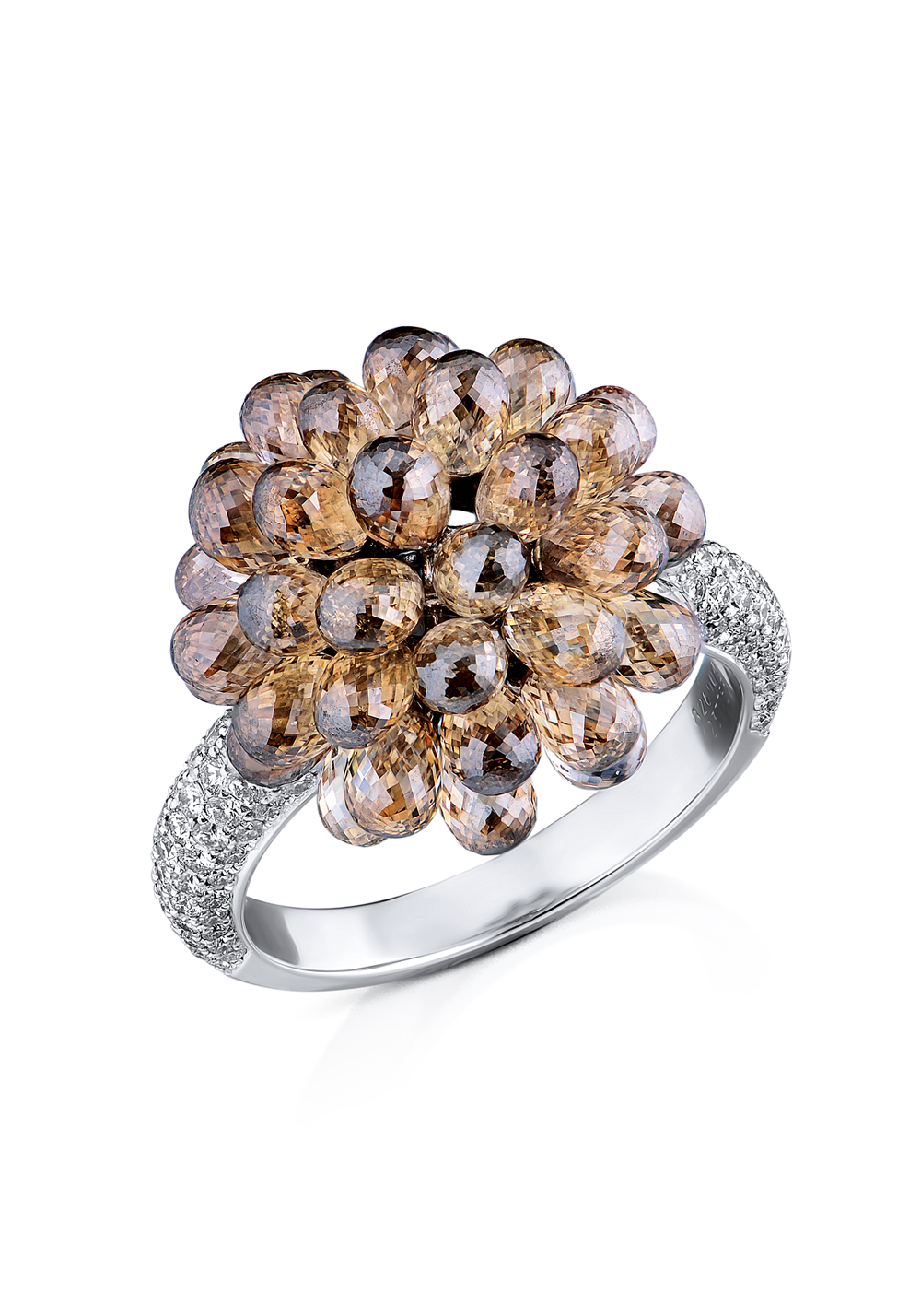 Chopard Кольцо Copacabana Brown Briolette Diamonds Ring 826904-1216 826904-1216