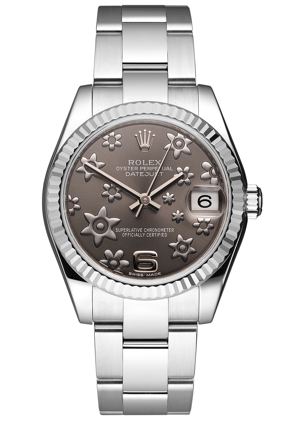 Rolex Rolex Datejust 31 mm Grey Flower Dial 178274 178274