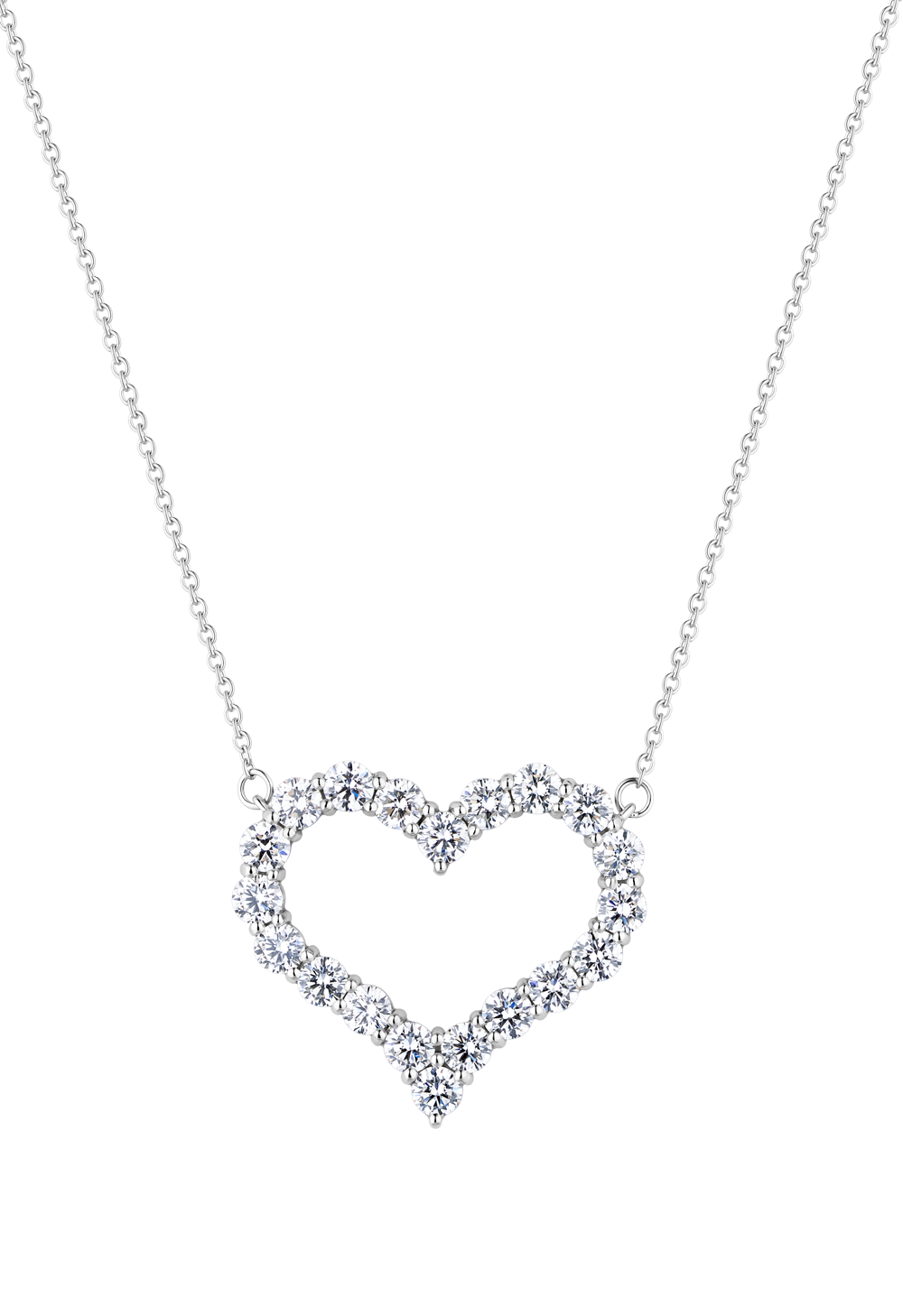 Tiffany & Co Подвеска Tiffany & Co Diamond Heart 1.96 ct Large Diamond Heart Pendant DIAMOND HEART PENDANT