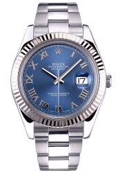 Rolex Часы Rolex Datejust II Blue Roman Dial 116334 116334-V