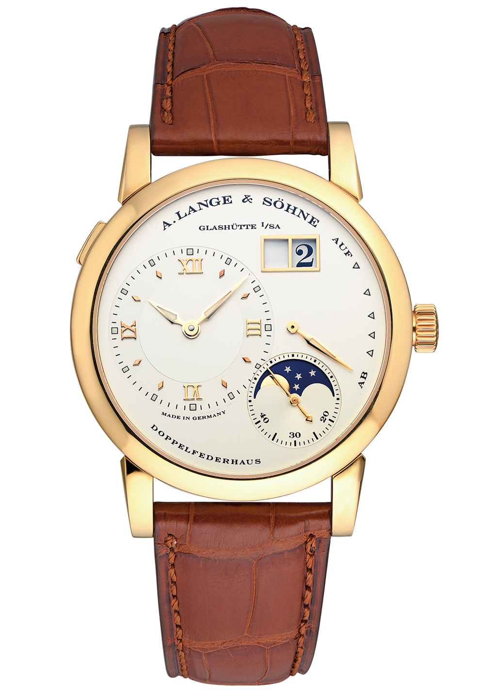 A.Lange & Sohne Швейцарские часы A Lange & Sohne Lange 1 Moonphase 38.5mm 109.021 109.021