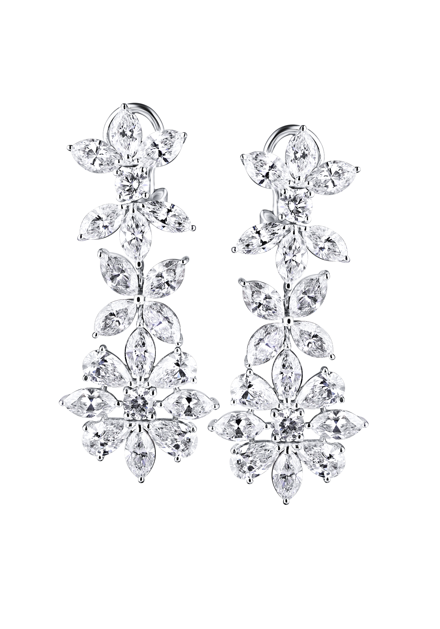 Ralfdiamonds Серьги White Gold Diamonds 13,78 ct Earrings 