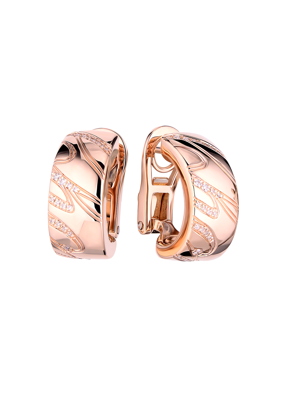 Chopard Серьги issimo Rose Gold Earrings 837031-5002