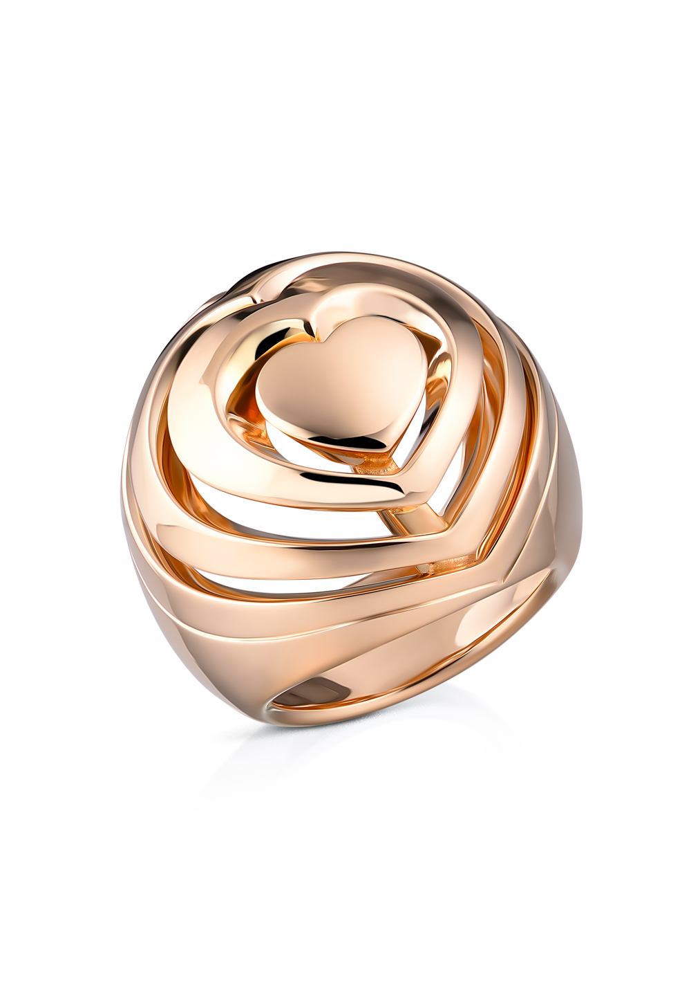Chopard Кольцо Xtravaganza Heart Rose Gold Ring 827114-5111