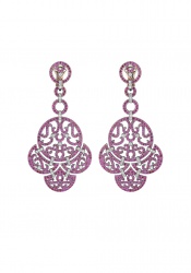 Jacob & Co. Серьги Lace Collection Ruby Earrings 20170002515
