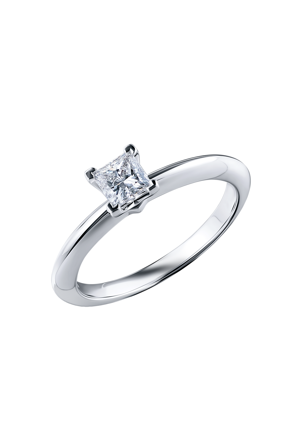 Tiffany & Co Кольцо 0,37 сt G/VS1 Platinum Ring 