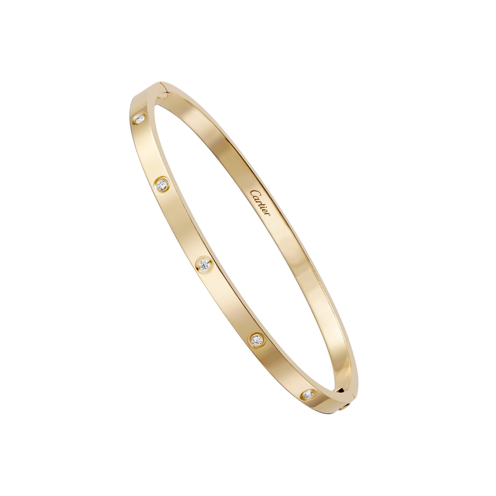 Cartier Браслет Cartier Love small model yellow gold 10 diamonds CRB6047816 CRB6047816