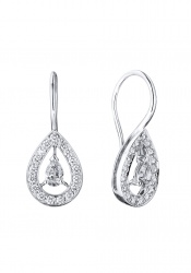 Boucheron Серьги Ava White Gold Diamonds Earrings JC00376 JC00376
