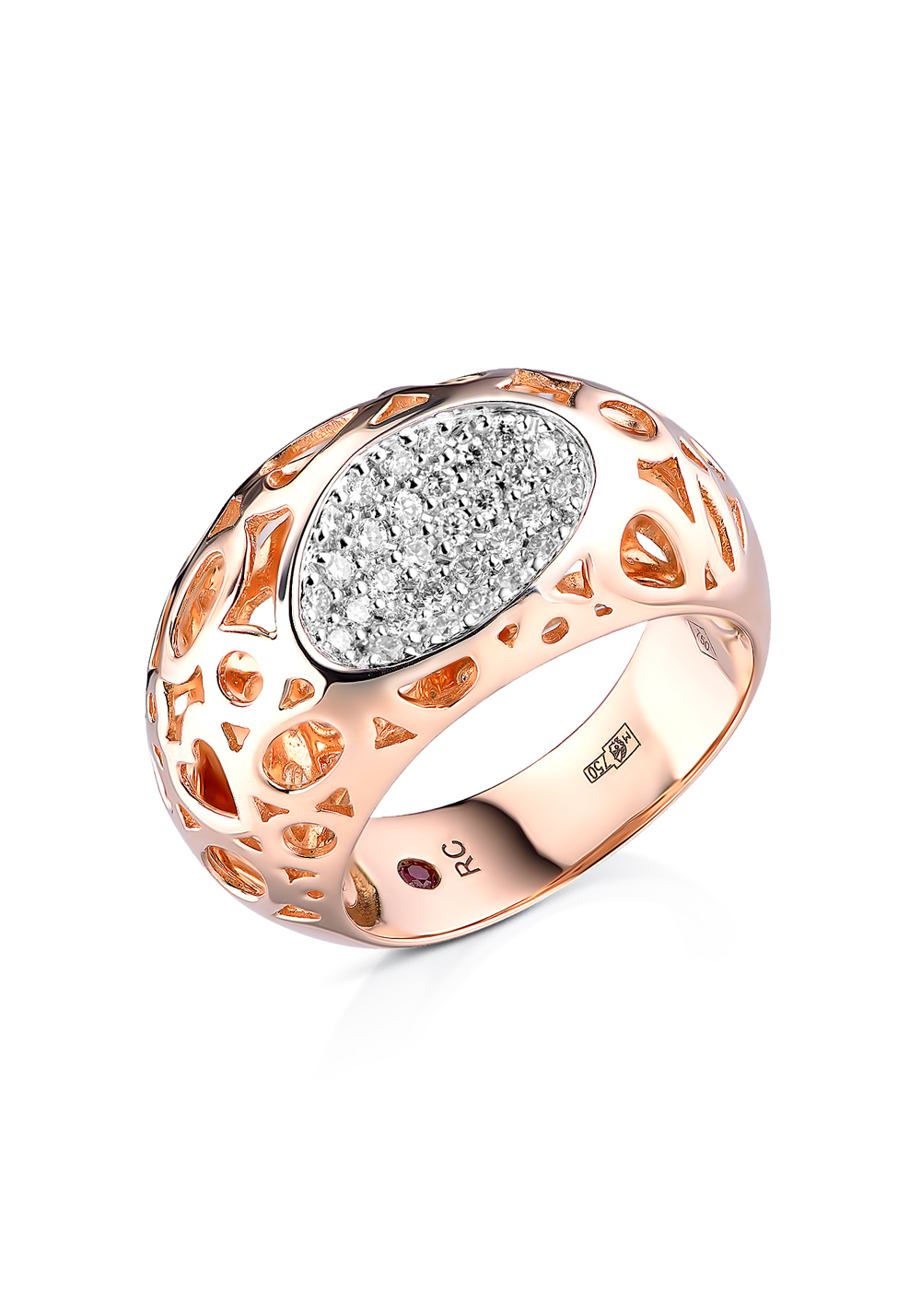 Roberto Coin Кольцо Mauresque Rose Gold Ring ADV888R10687