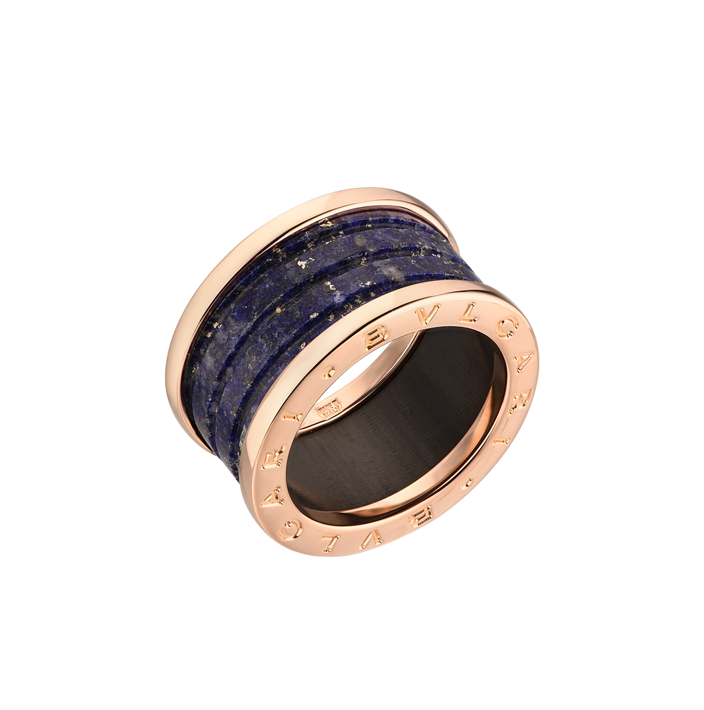 Bvlgari Кольцо Bvlgari B.Zero1 Blue Marble Rose Gold AN856222 AN856222