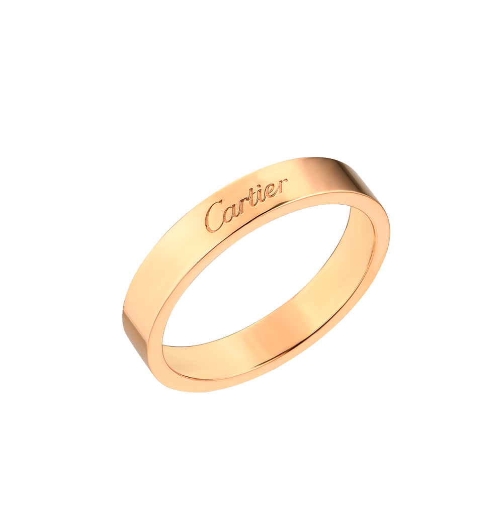 Cartier Кольцо Cartier C DE CARTIER WEDDING BAND Rose Gold CRB4087262 CRB4087262