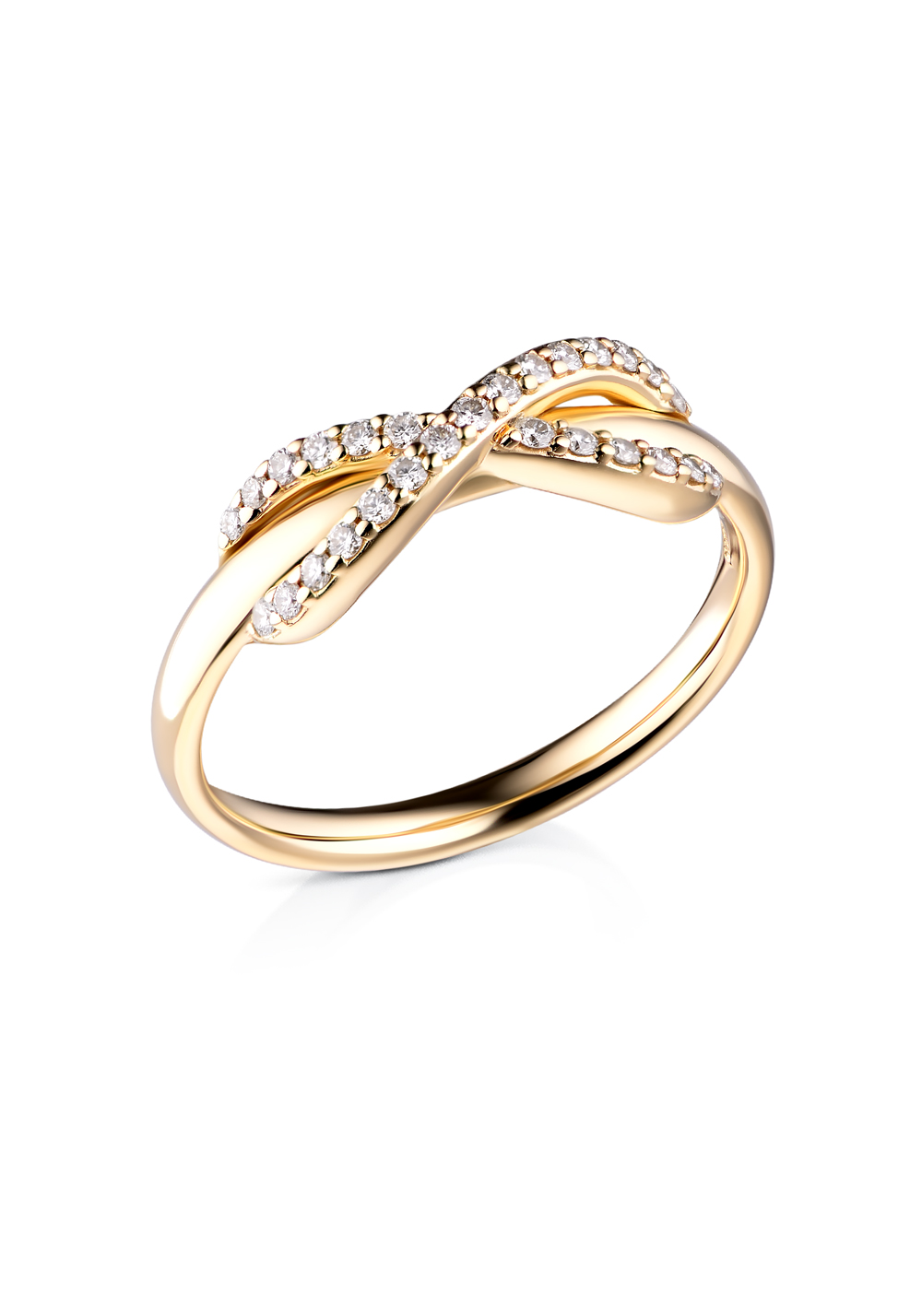 Tiffany & Co Кольцо Infinity Yellow Gold Ring 