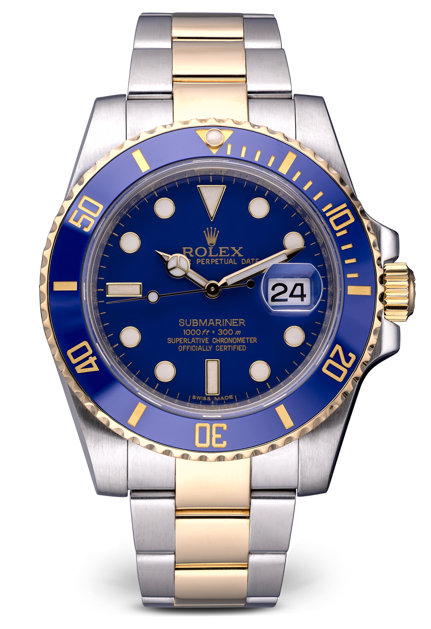 Rolex Submariner Date 40mm steel and yellow gold ceramic 116613LB