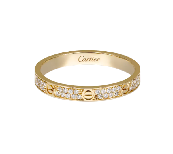 Cartier Кольцо Cartier Love Small Model Yellow Gold Diamonds B4218000 B4218000