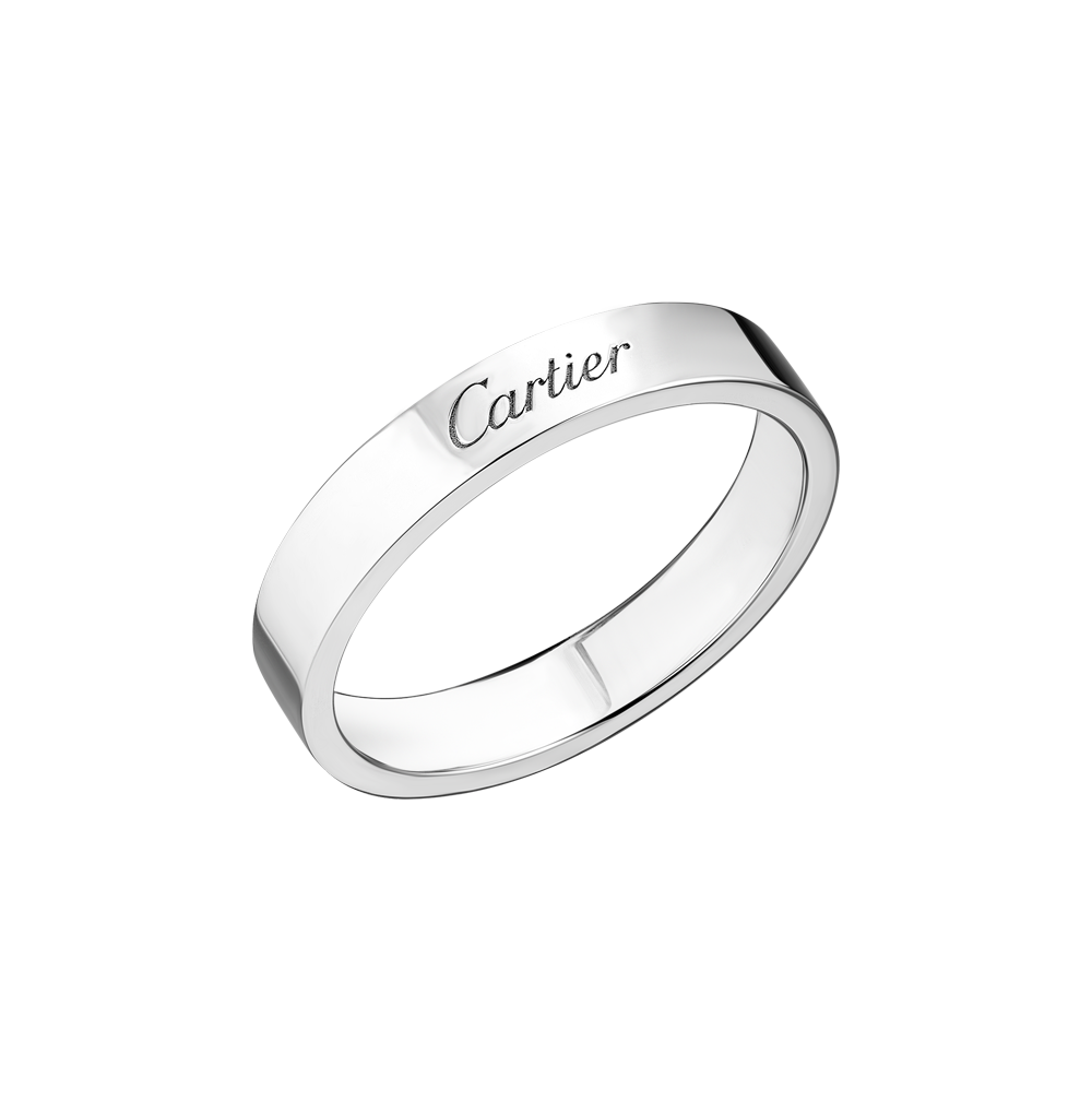 Cartier Кольцо Cartier C De WEDDING BAND Platinum CRB4054062 CRB4054062