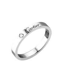 Cartier Кольцо Cartier C de Platinum wedding band CRB4051357 CRB4051357