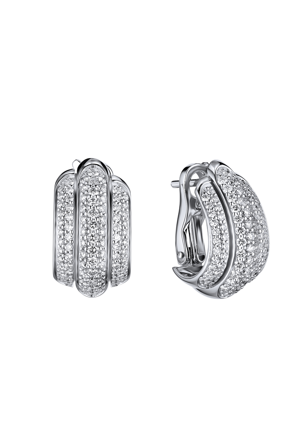 Piaget Серьги Possession White Gold Diamonds Earrings G38P6800