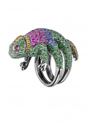 Boucheron Кольцо Boucheron Collection Of Animals Chameleon Ring JR00027 JR00027