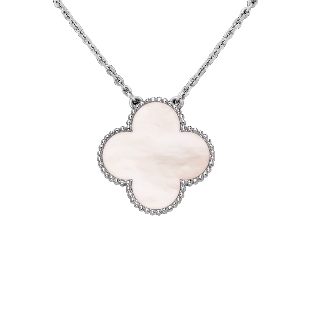 Van Cleef & Arpels Подвеска Van Cleef & Arpels Magic Alhambra White gold Mother-of-pearl VCARN32200 VCARN32200