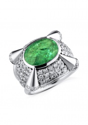 Ralph Diamonds Кольцо Emerald & Diamonds Ring 
