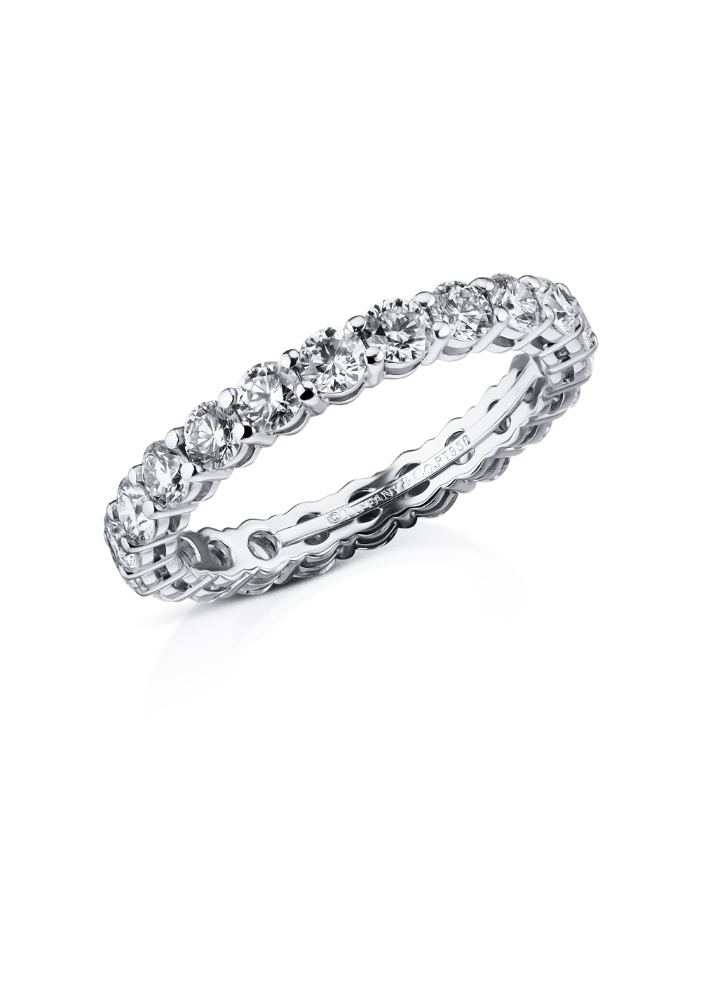 Tiffany & Co Кольцо Embrace 1.80 ct. Platinum 3.0 mm. Ring 