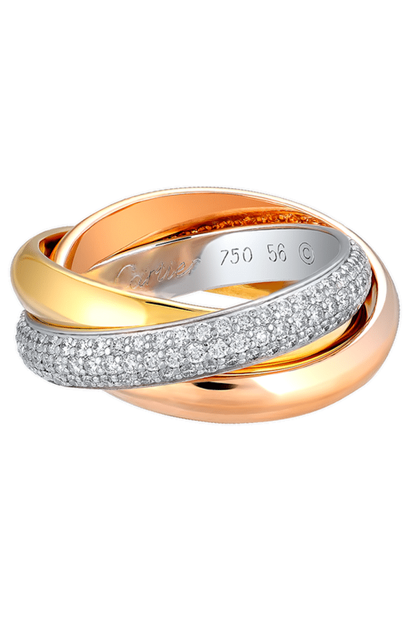 Cartier Кольцо Trinity de Ring B4038900 B4038900