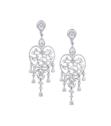 Crivelli Crivelli Heart Diamonds Earrings 171-1729 171-1729