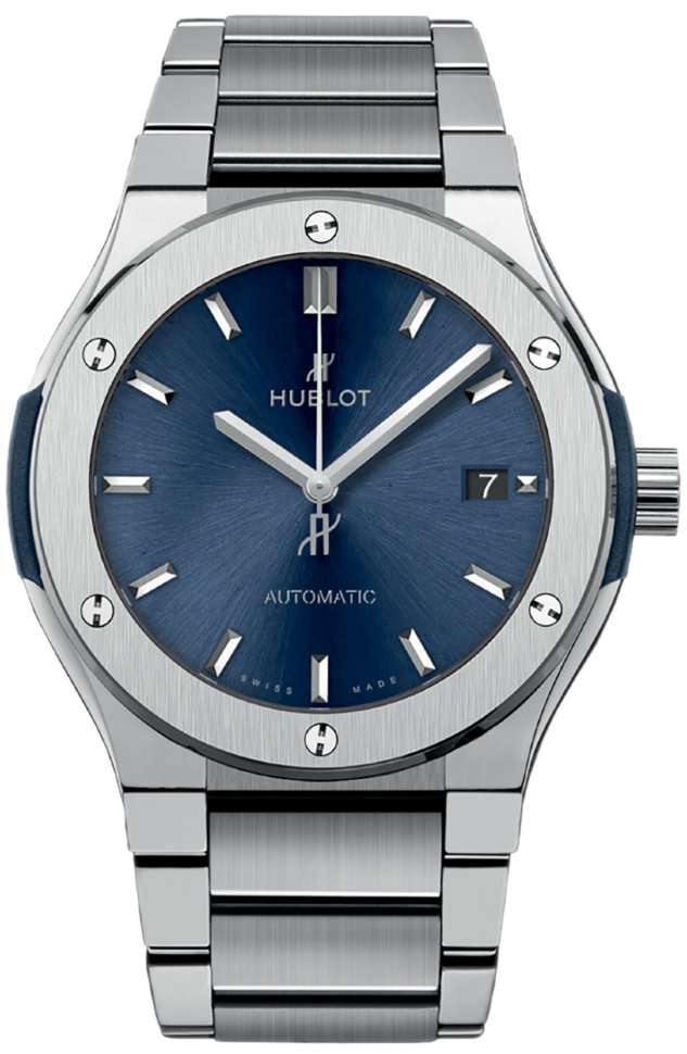 Hublot Hublot Classic Fusion Blue Titanium Bracelet 510.NX.7170.NX 510.NX.7170.NX